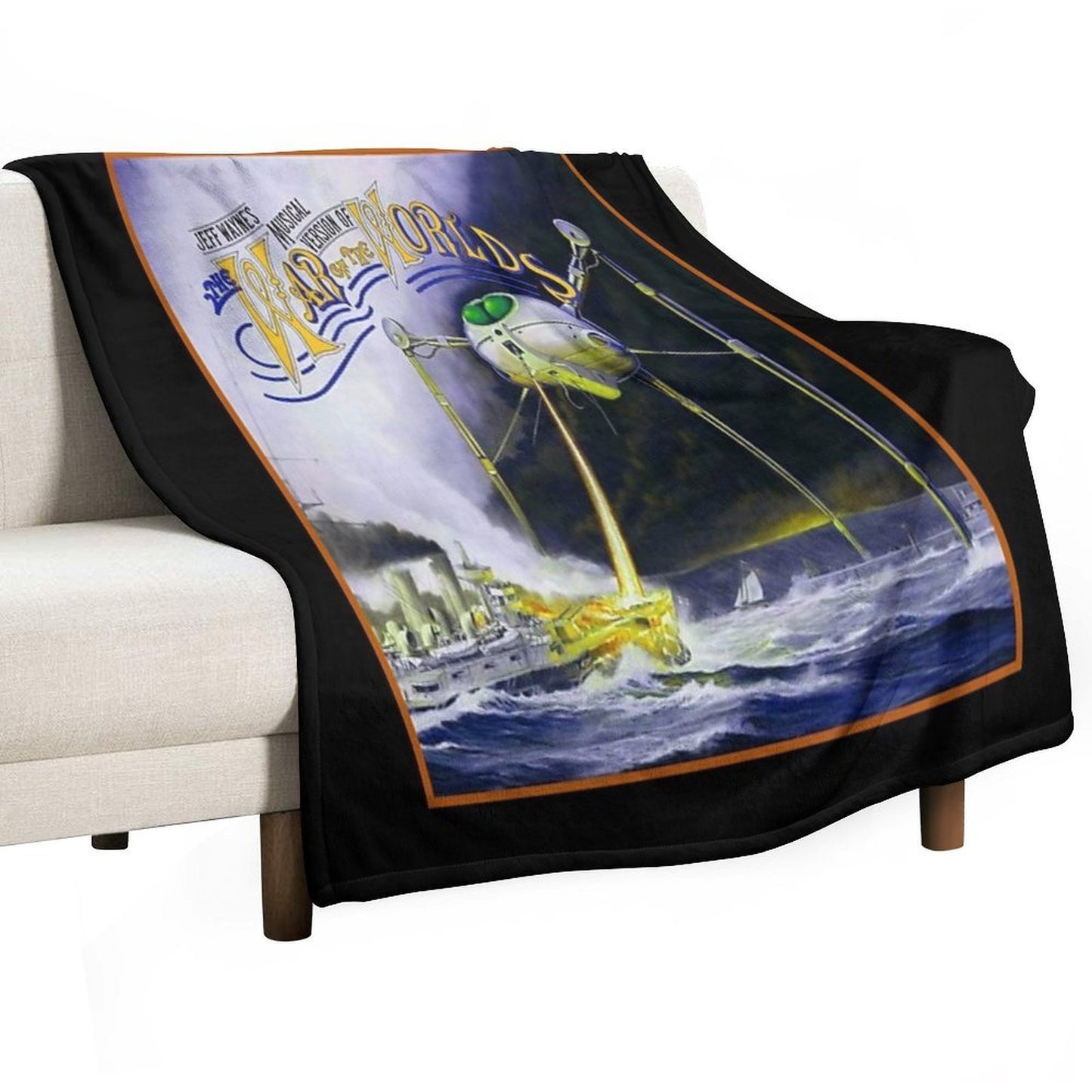 Waynes Well World Wrinkle-free Throw Blanket