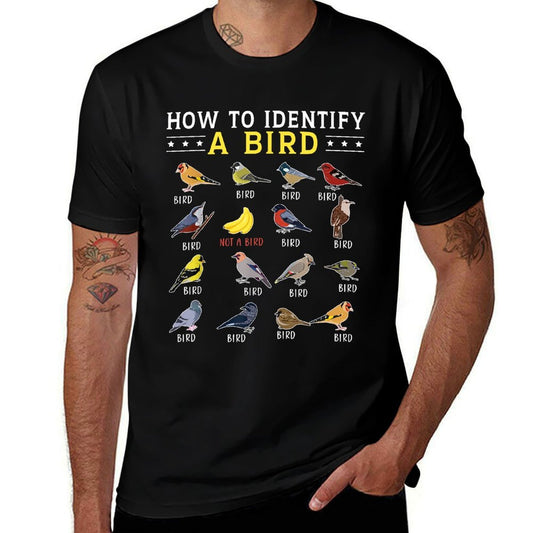 How To Identify A Bird  Bird Watcher  Bird Lover  Soft T-Shirt