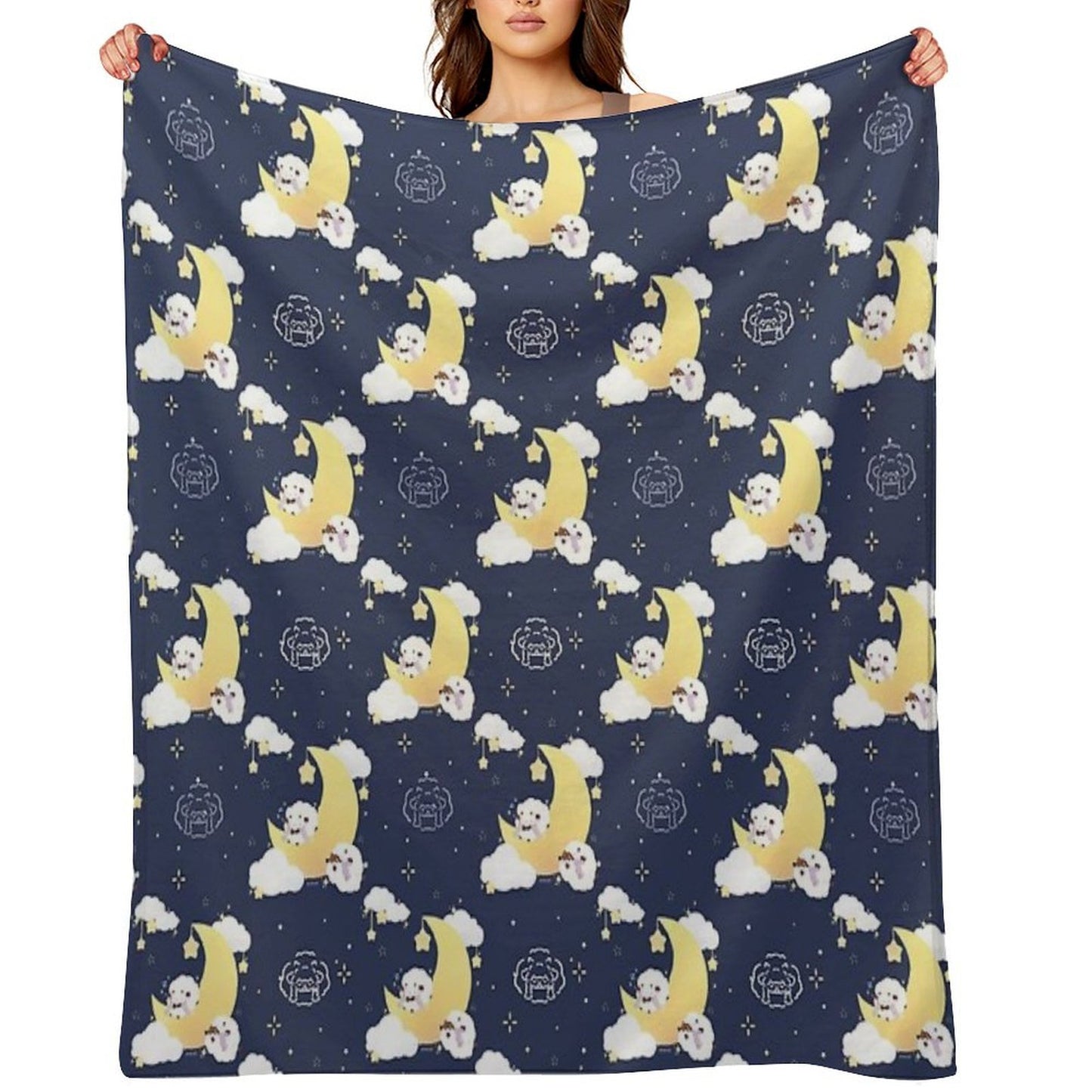 Dreamy Sheep Multi-functional Throw Blanket