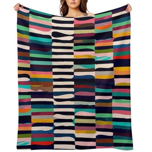 Etchnic Scandinavian Pattern All-season Throw Blanket