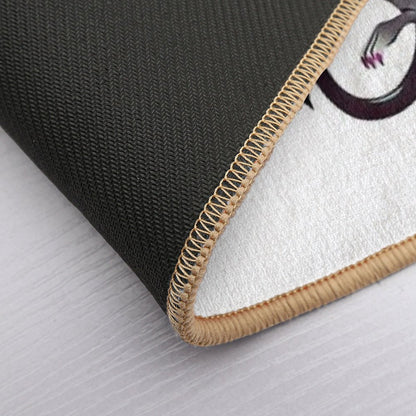 Ray, The King of Cats. Warlock by Day, Regal Magic Feline Cat by Night.  Absorbent Bath Mat