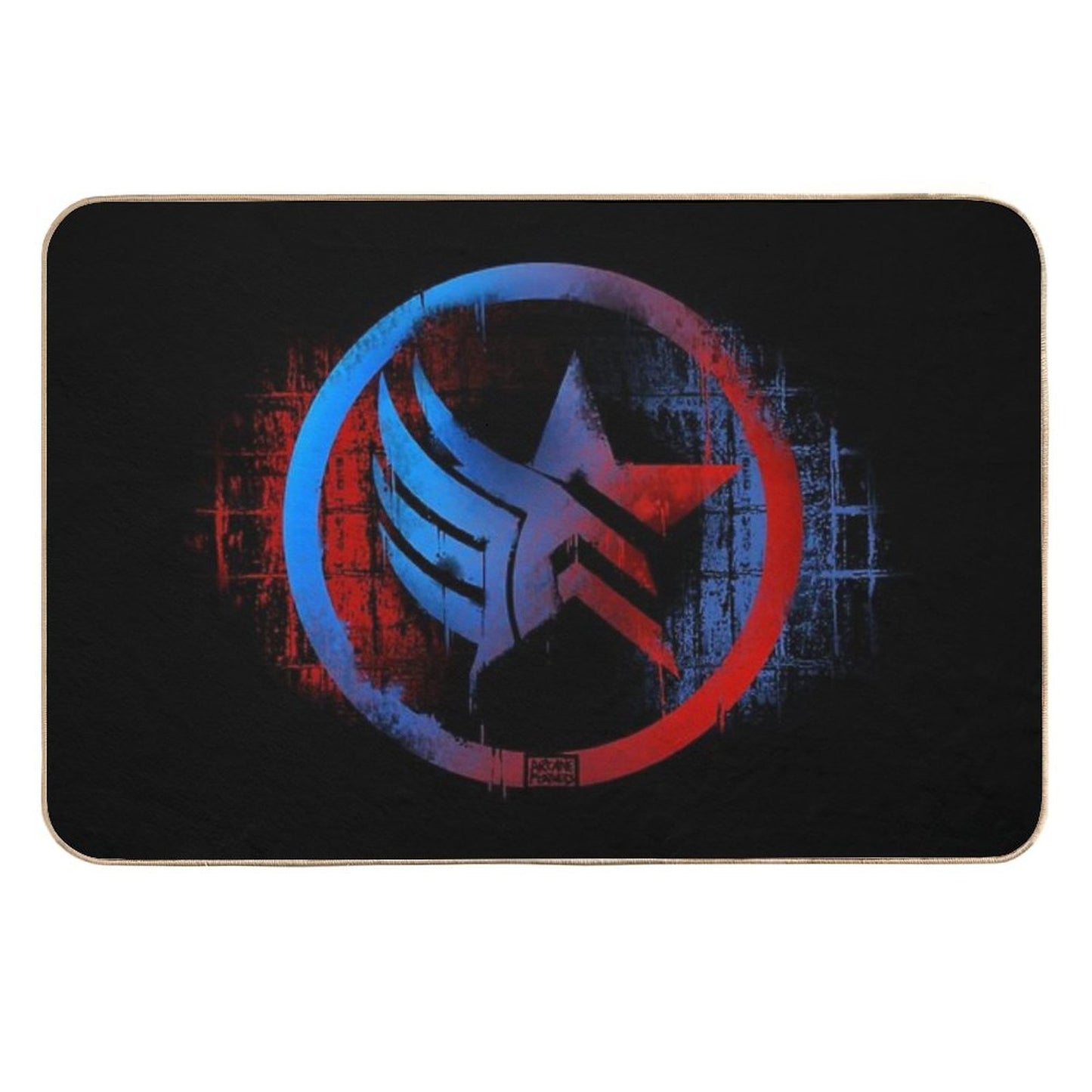 Mass Effect Paragon Renegade  Pet-Safe Bath Mat