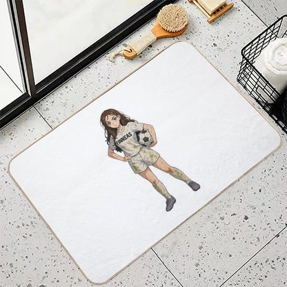 Fan Made FINNEAS Cleats Merch (Transparent Backround)  Toxin-Free Bath Mat