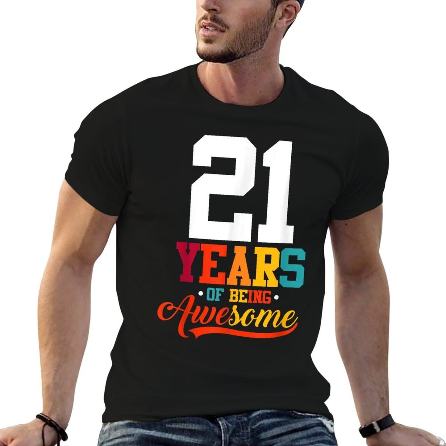 21 Years Of Being Awesome Gifts 21 Years Old 21st Birthday  Classic T-Shirt