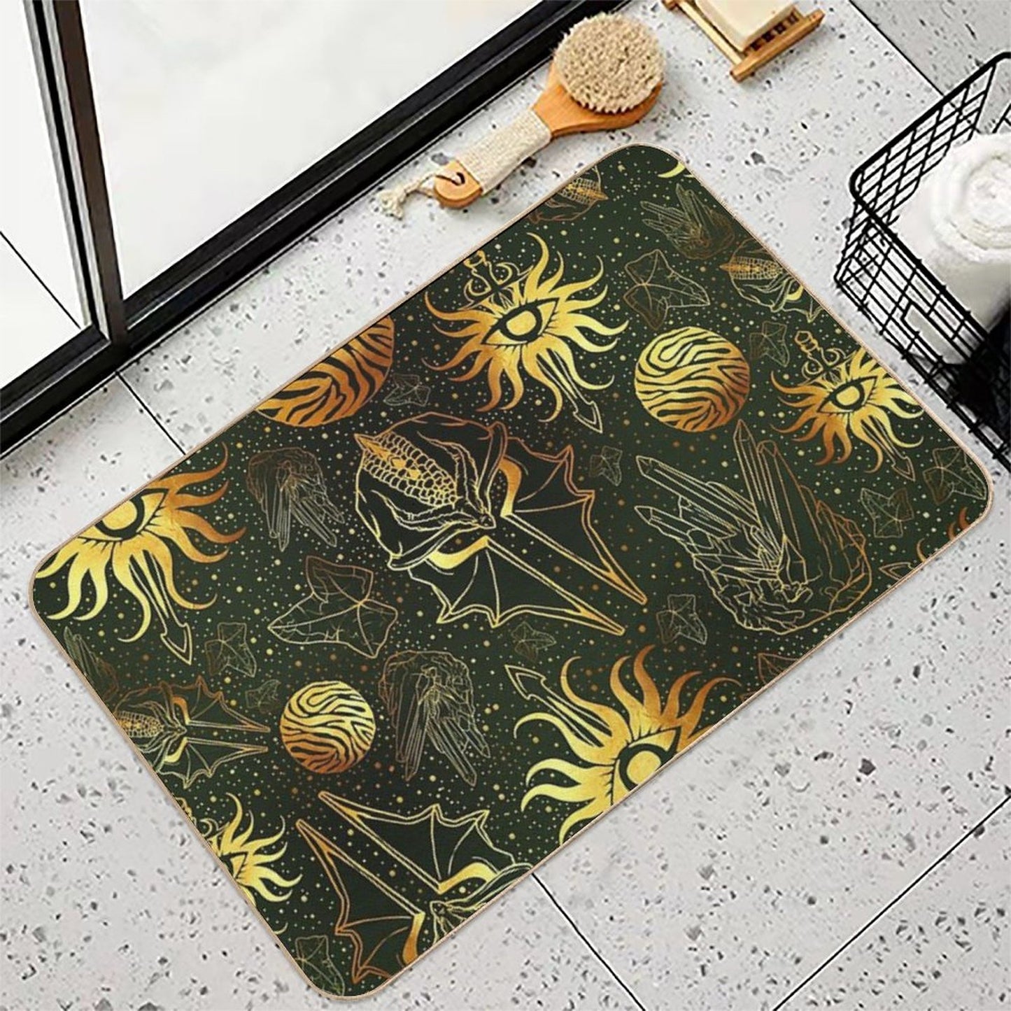 For The Inquisition  Dragon Age Inspired  Origins II Inquisitor  Eco-Friendly Bath Mat