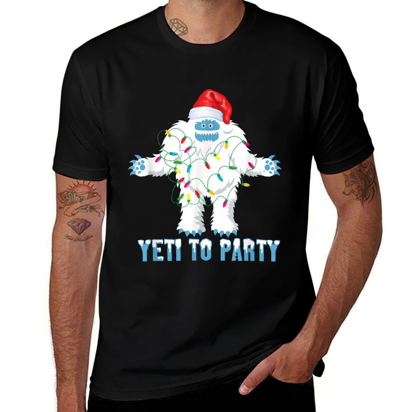 Christmas Yeti To Party Shirt Cute Yeti for Christmas  Vintage-inspired T-Shirt