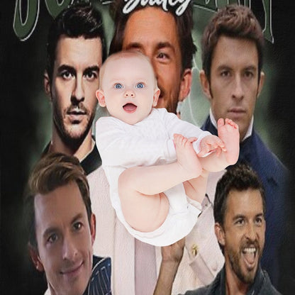 Vintage Jonathan Bailey Fiyero, Retro Bootleg 90s Wicked Movie 2 Shrink-resistant Throw Blanket