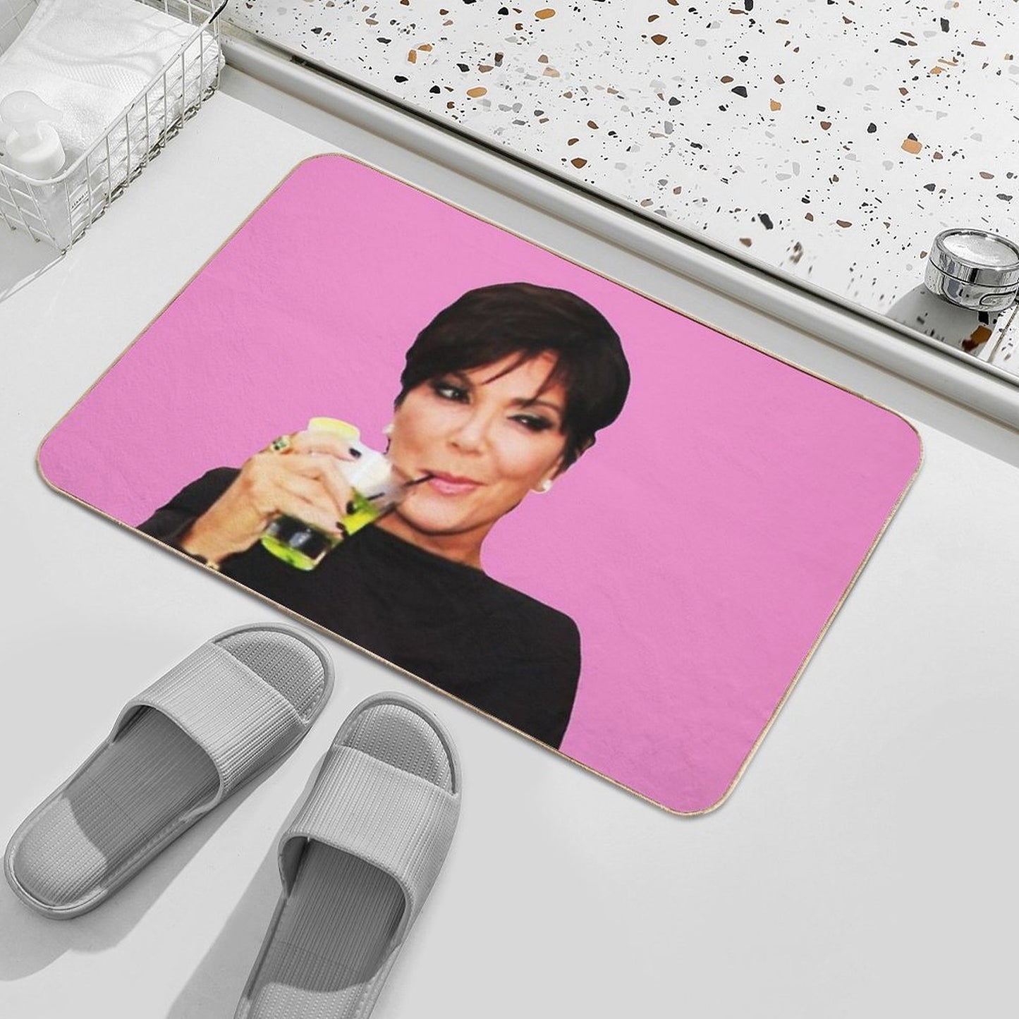 Kris Jenner  Odorless Bath Mat