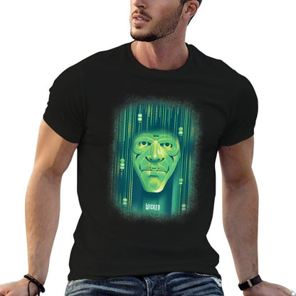 Wicked Wizard Face Emerald City  Breathable T-Shirt