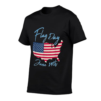 U.S. Day T-shirt  Fade-proof Color T-Shirt