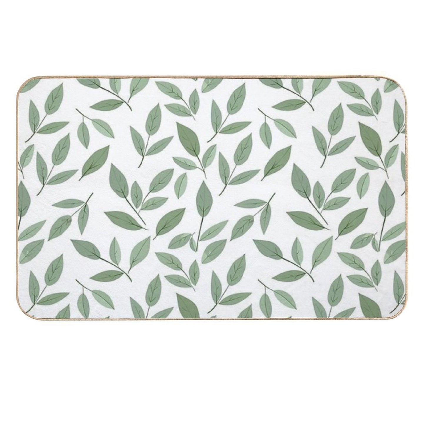 Delicate Foliage  Multi-Purpose Bath Mat