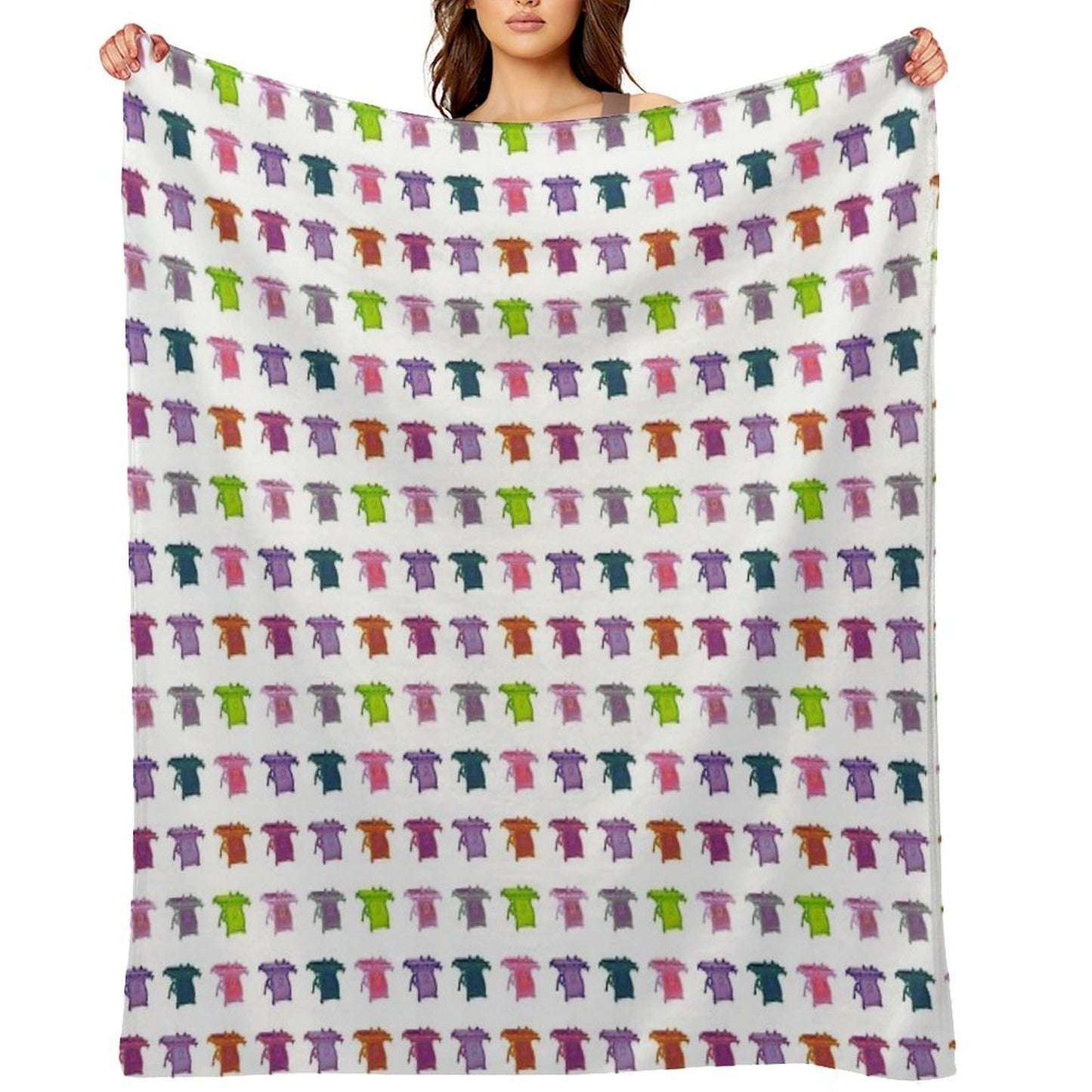 M.B. Tidey Tablesaw 1880 - Warhol Style Quick-dry Throw Blanket