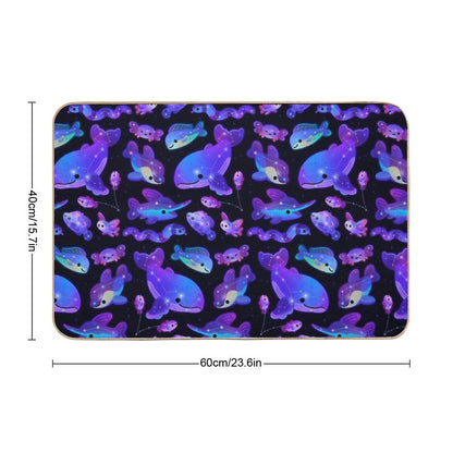 Ocean Constellations  Toxin-Free Bath Mat