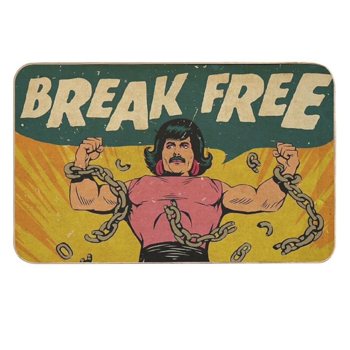 Break Free  Dirt-Trapping Bath Mat