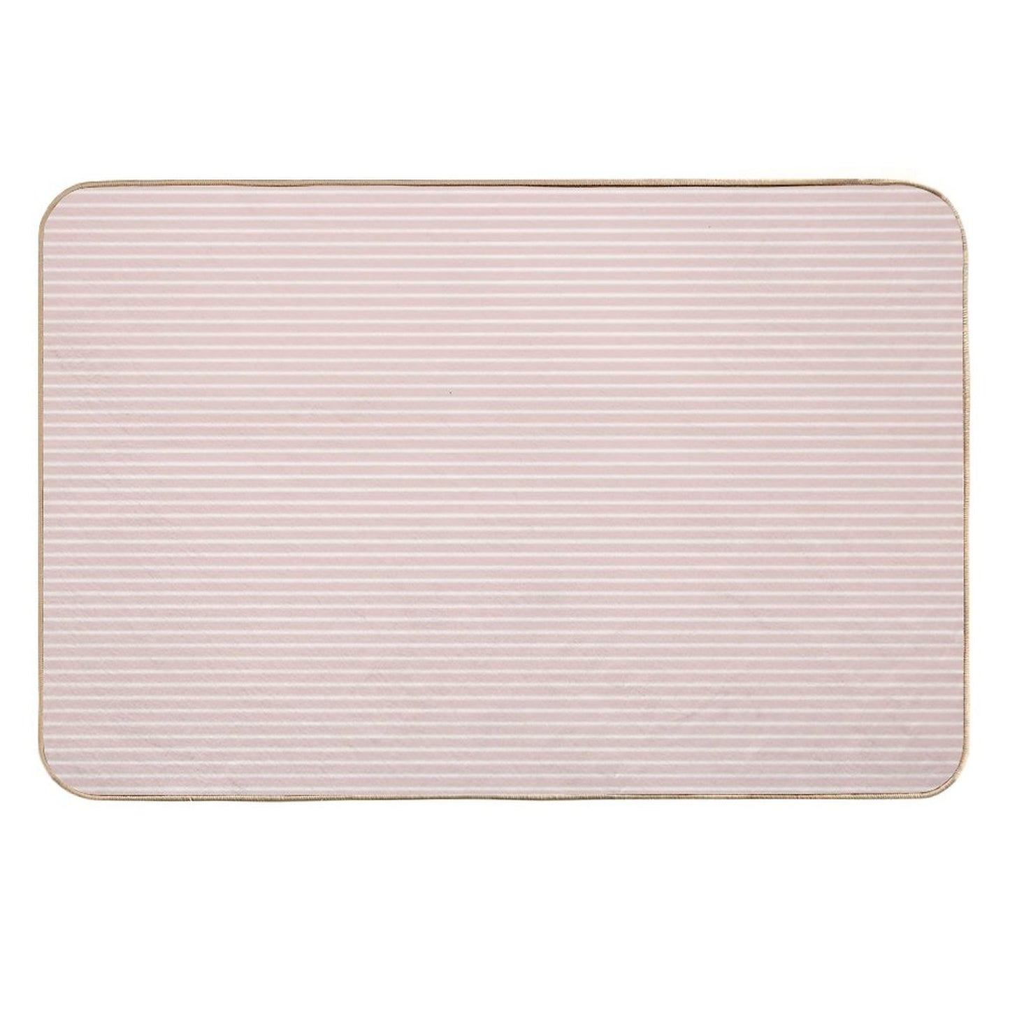 Thick Stripes - Blush  Dirt-Trapping Bath Mat