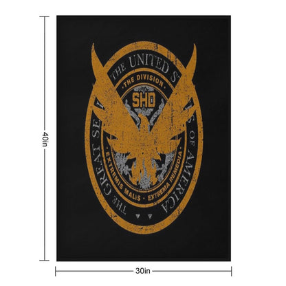 SHD Seal Quick-dry Throw Blanket