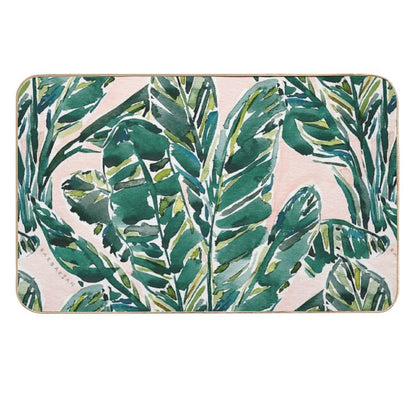 BIG FEELINGS BANANA LEAF TROPICAL  Long-Lasting Bath Mat