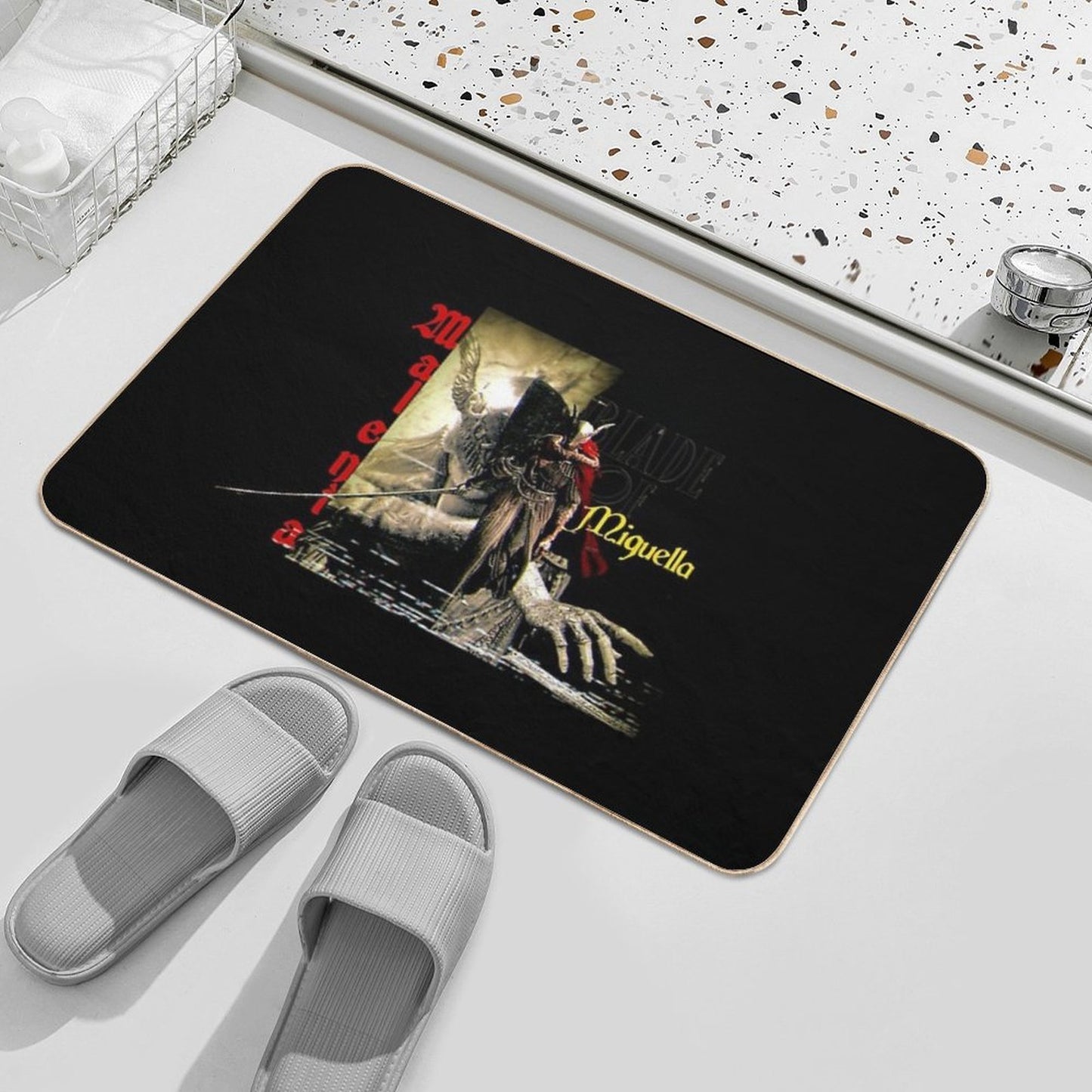 Elden Ring Malenia, Blade of Miquella  Easy Maintenance Bath Mat