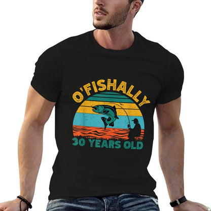 O'Fishally 30 Years Old Fisherman 30th Birthday Fishing  Classic T-Shirt