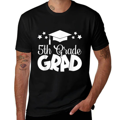 5th Grade Grad 2024 Gifts Boys Girls Graduation Cap, Gown  Wrinkle-resistant T-Shirt