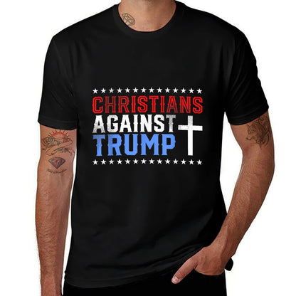 Christians Against Trump Democrat Gift  Lightweight T-Shirt