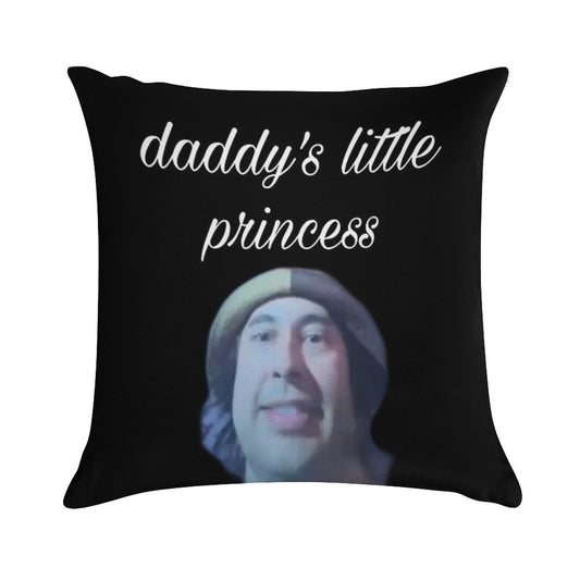 I Love Vic Fuentes 3 Soft Hidden Zipper Throw Pillow