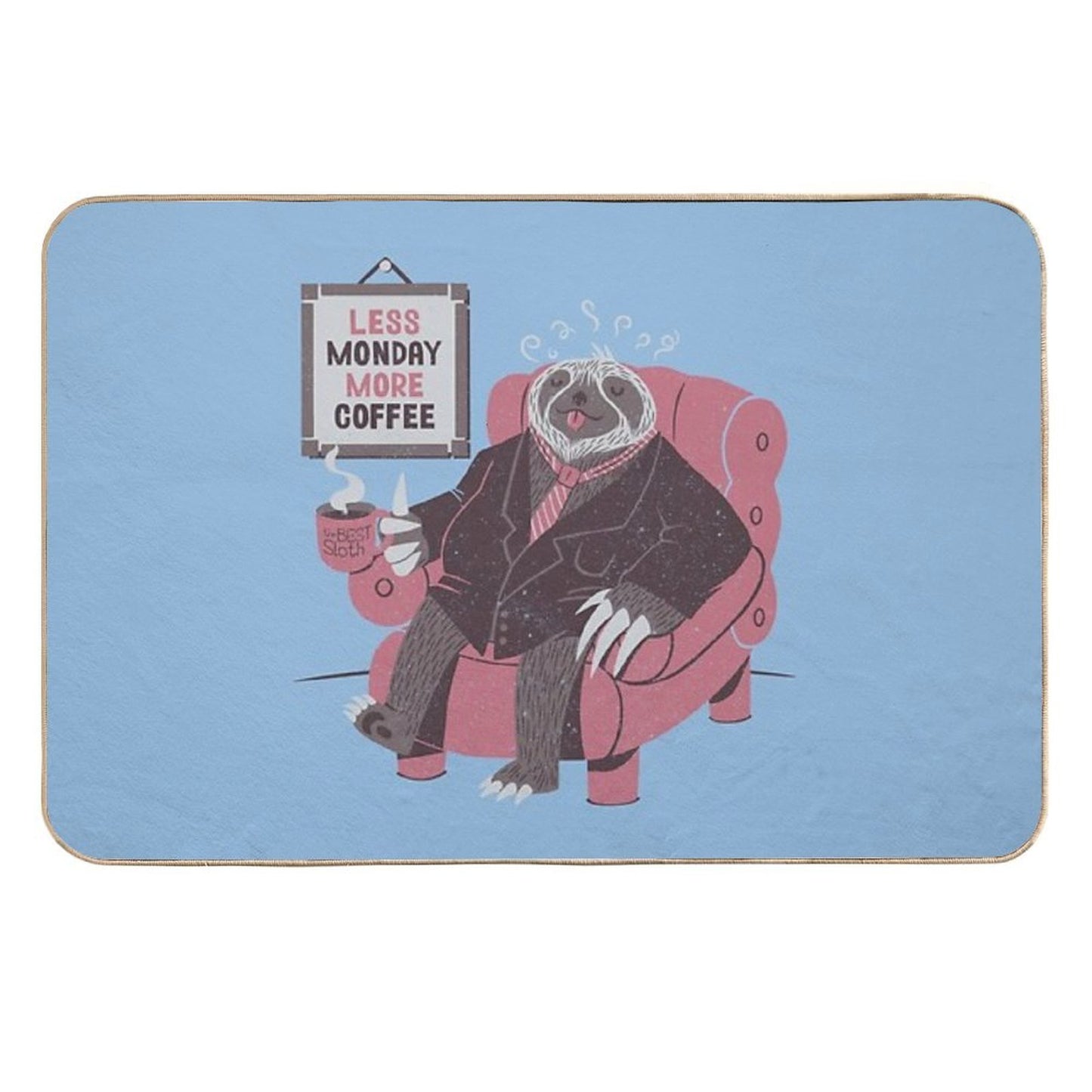 Monday  Non-Slip Bath Mat