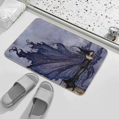 Cloak Of Stars  Anti-Trip Bath Mat