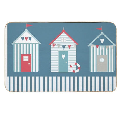 By The Sea Beach Huts  Stain-Proof Bath Mat