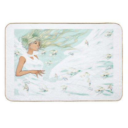 Nautical Durable Bath Mat