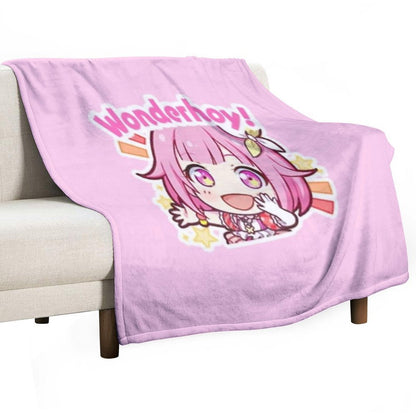 Emu Otori Wonderhoy Stamp Durable Throw Blanket