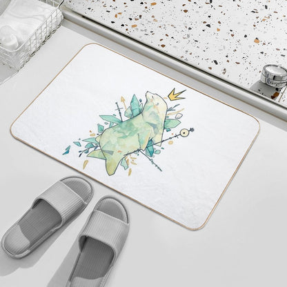 Polar Bear King  Rapid-Drying Bath Mat