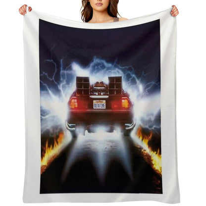 Back to The Futur Easy Care Throw Blanket