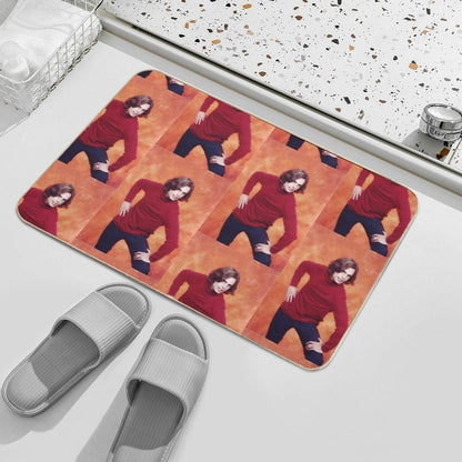 Matthew Gray Gubler  Repositionable Bath Mat