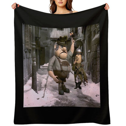 Burgermeister On The Town Multi-functional Throw Blanket