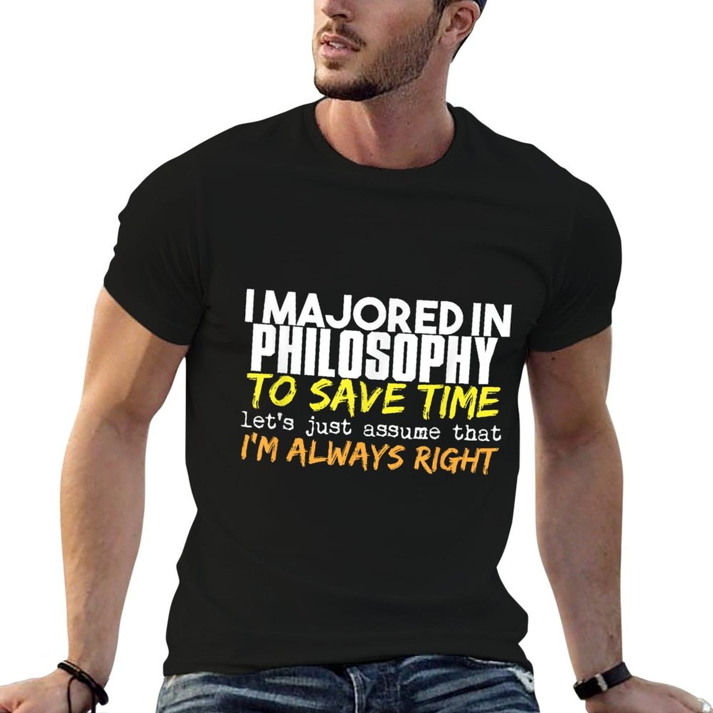 Philosophy Major for Back to School Gift  Vintage-inspired T-Shirt