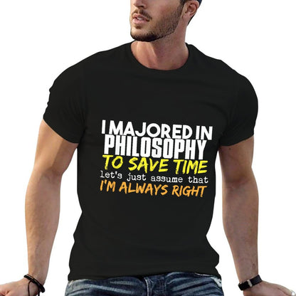Philosophy Major for Back to School Gift  Vintage-inspired T-Shirt