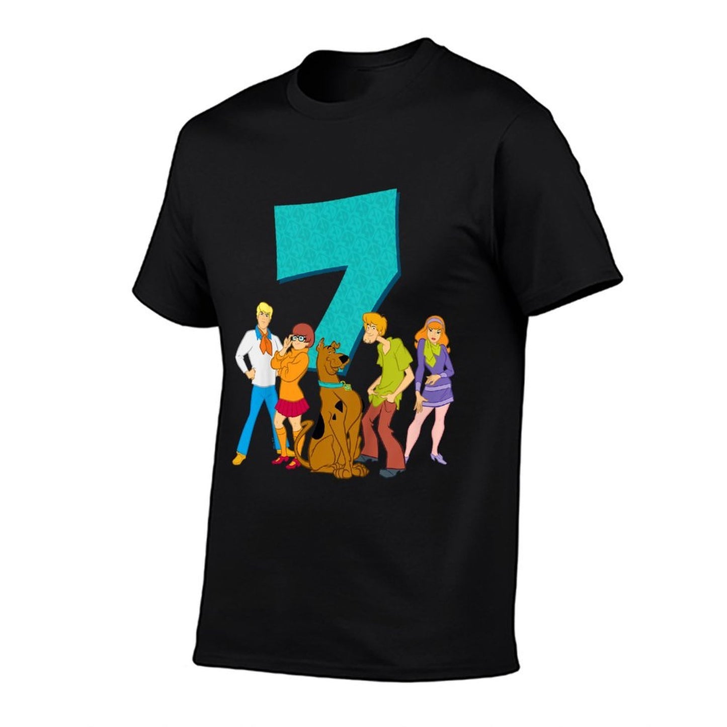 Kids Scooby-Doo 7th Birthday This Meddling Kid Is 7  Moisture-wicking T-Shirt