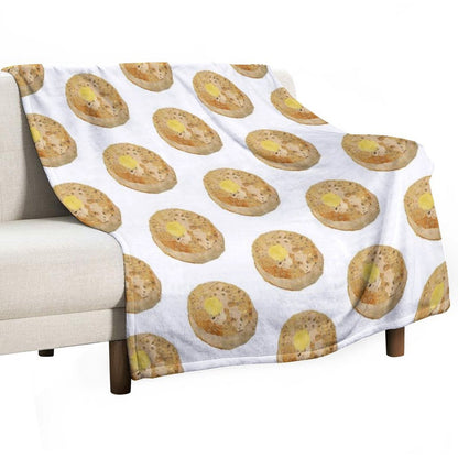Crumpet Comfort Throw Blanket