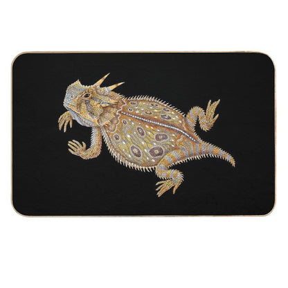 Horned Lizard  High-Traffic Bath Mat