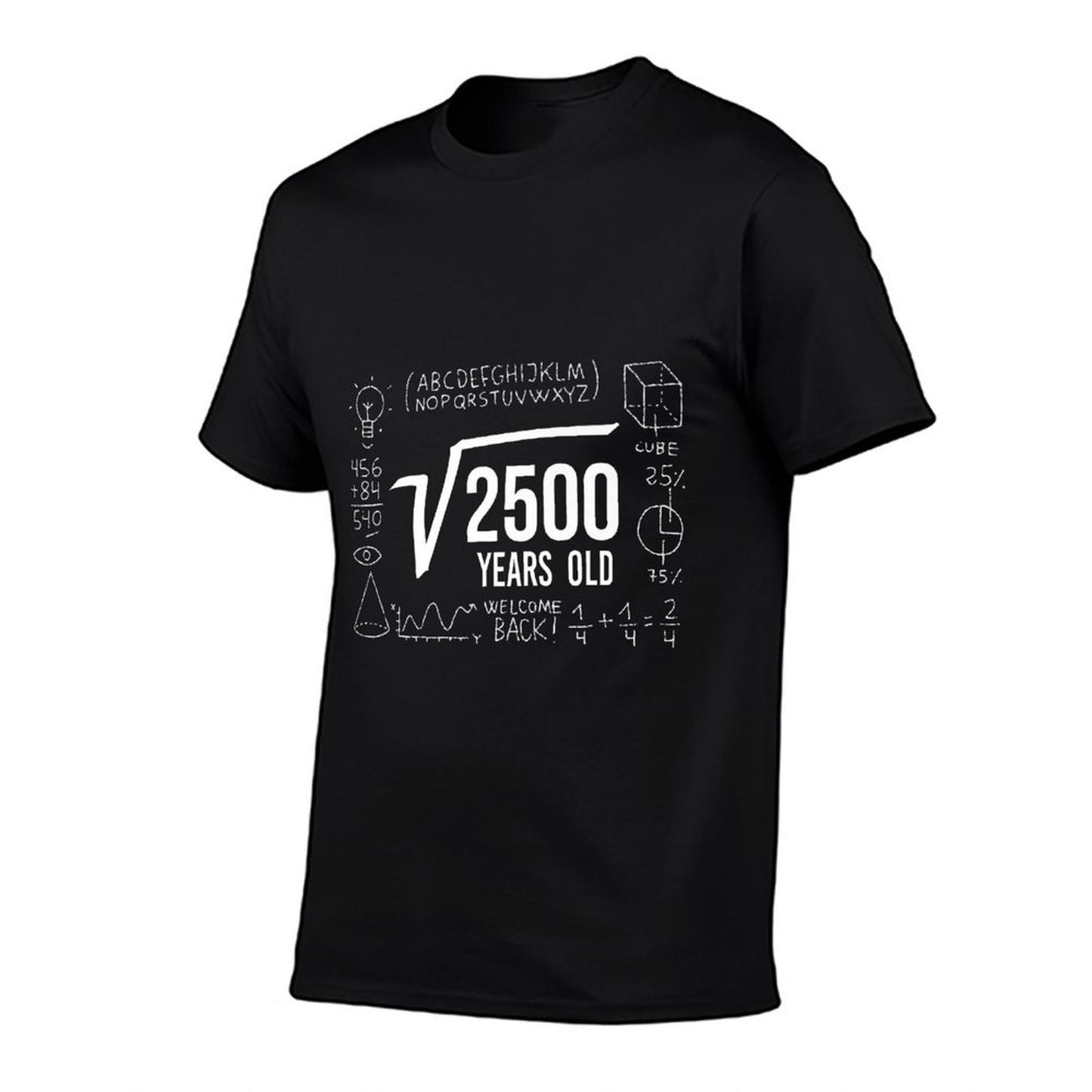 50 Years Old Birthday Turning 50th Tshirt Geek Math  Quick-drying T-Shirt
