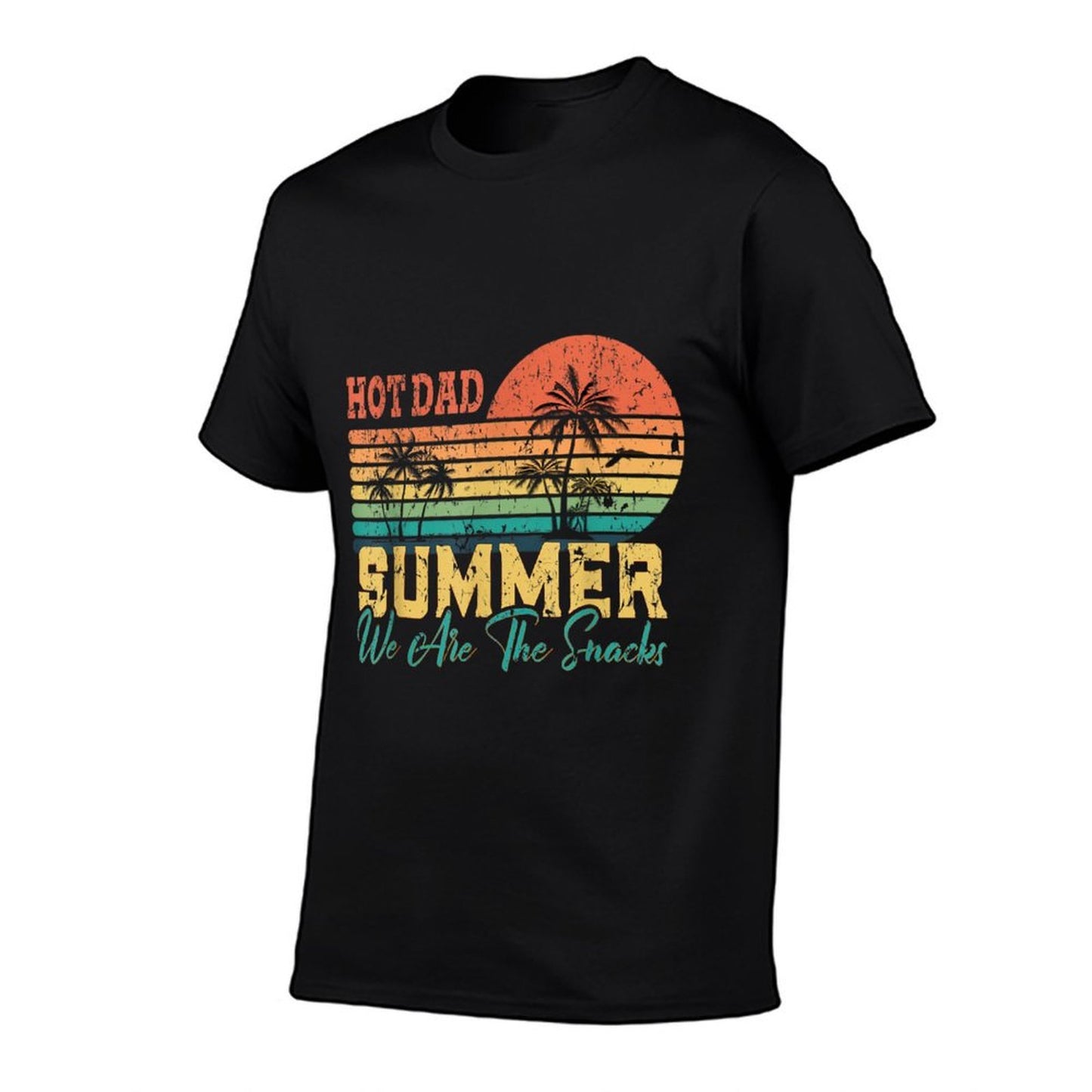 Hot Dad Summer We Are The Snacks Retro SunglassFathers Day  Tagless Design T-Shirt