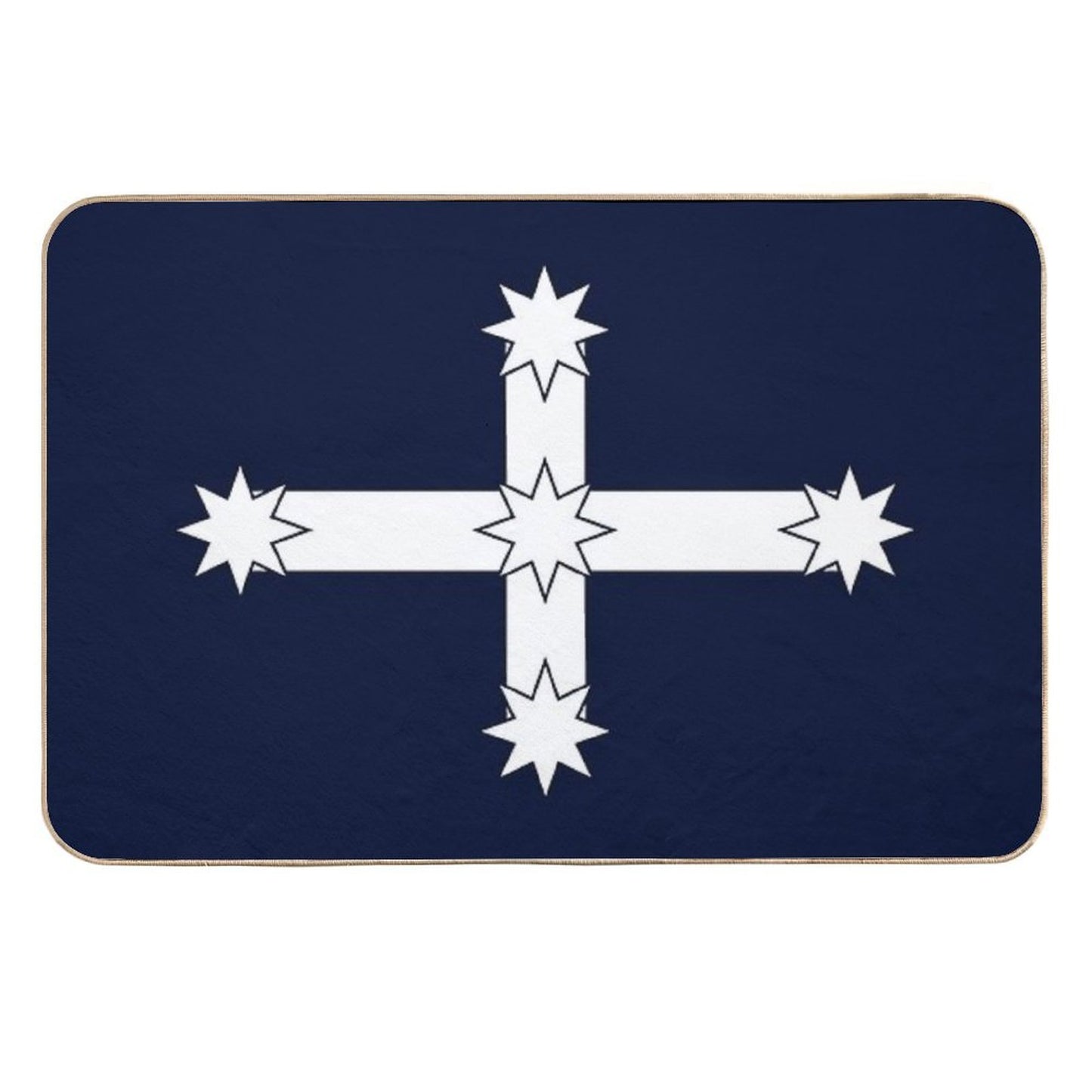 Australian Eureka Flag by Orikall  Toxin-Free Bath Mat