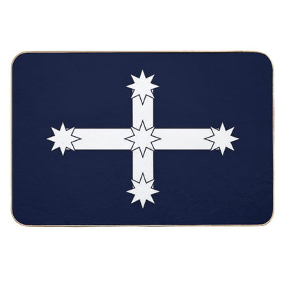 Australian Eureka Flag by Orikall  Toxin-Free Bath Mat