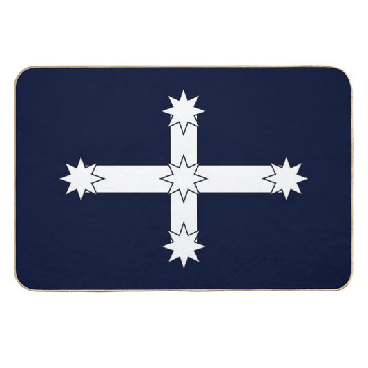 Australian Eureka Flag by Orikall  Toxin-Free Bath Mat