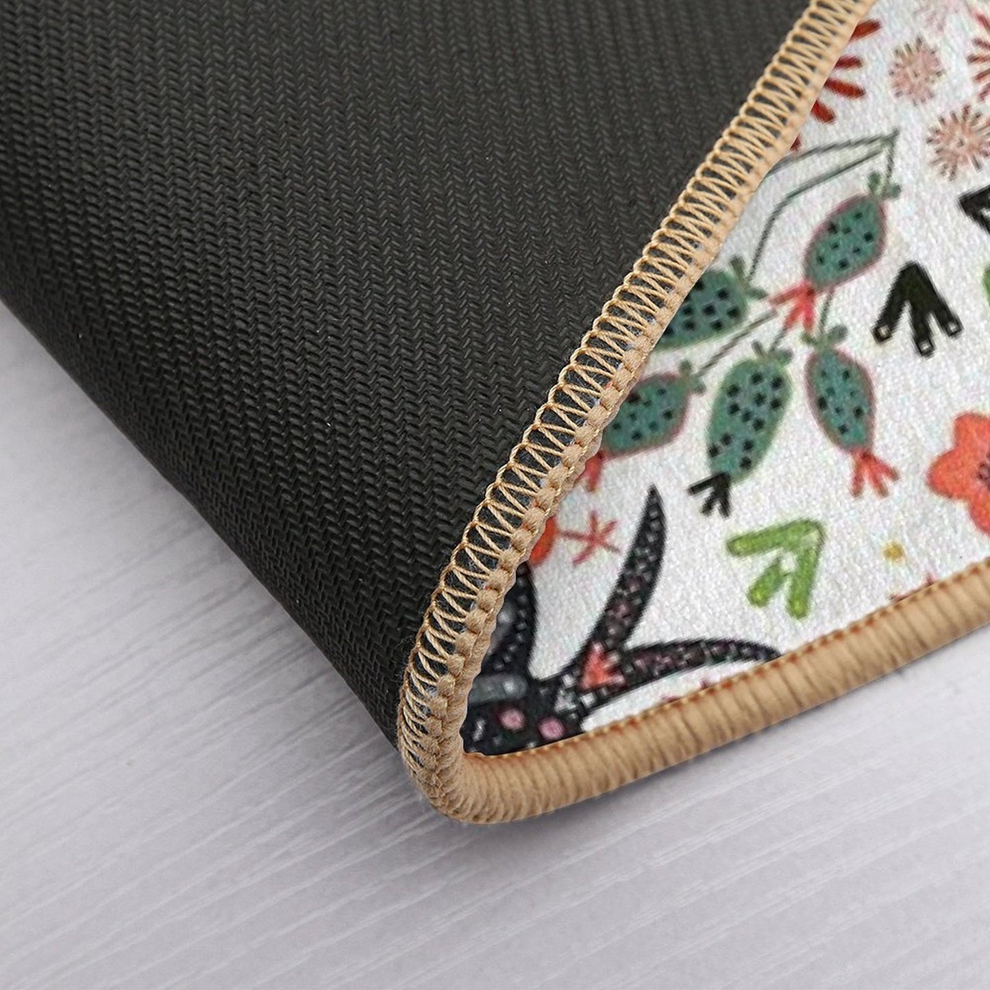 Around The Garden  Easy Maintenance Bath Mat