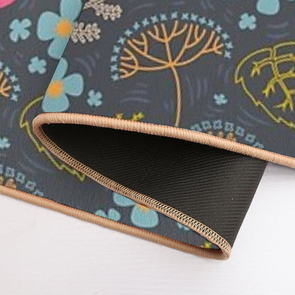 Dark Pond Pattern.  Versatile Bath Mat