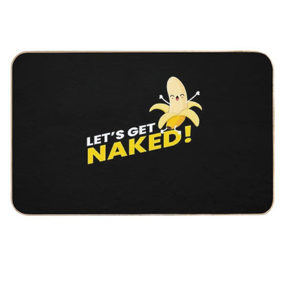 Lets Get Naked Banana Fruit Fruit  Eco-Friendly Bath Mat