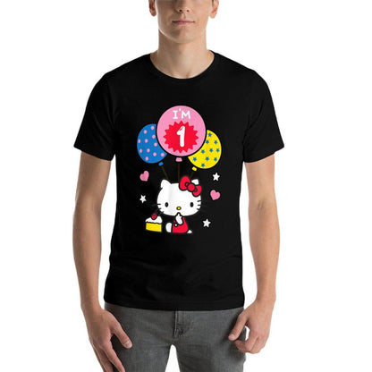 Hello Kitty I'm 1 Birthday Comfortable T-Shirt
