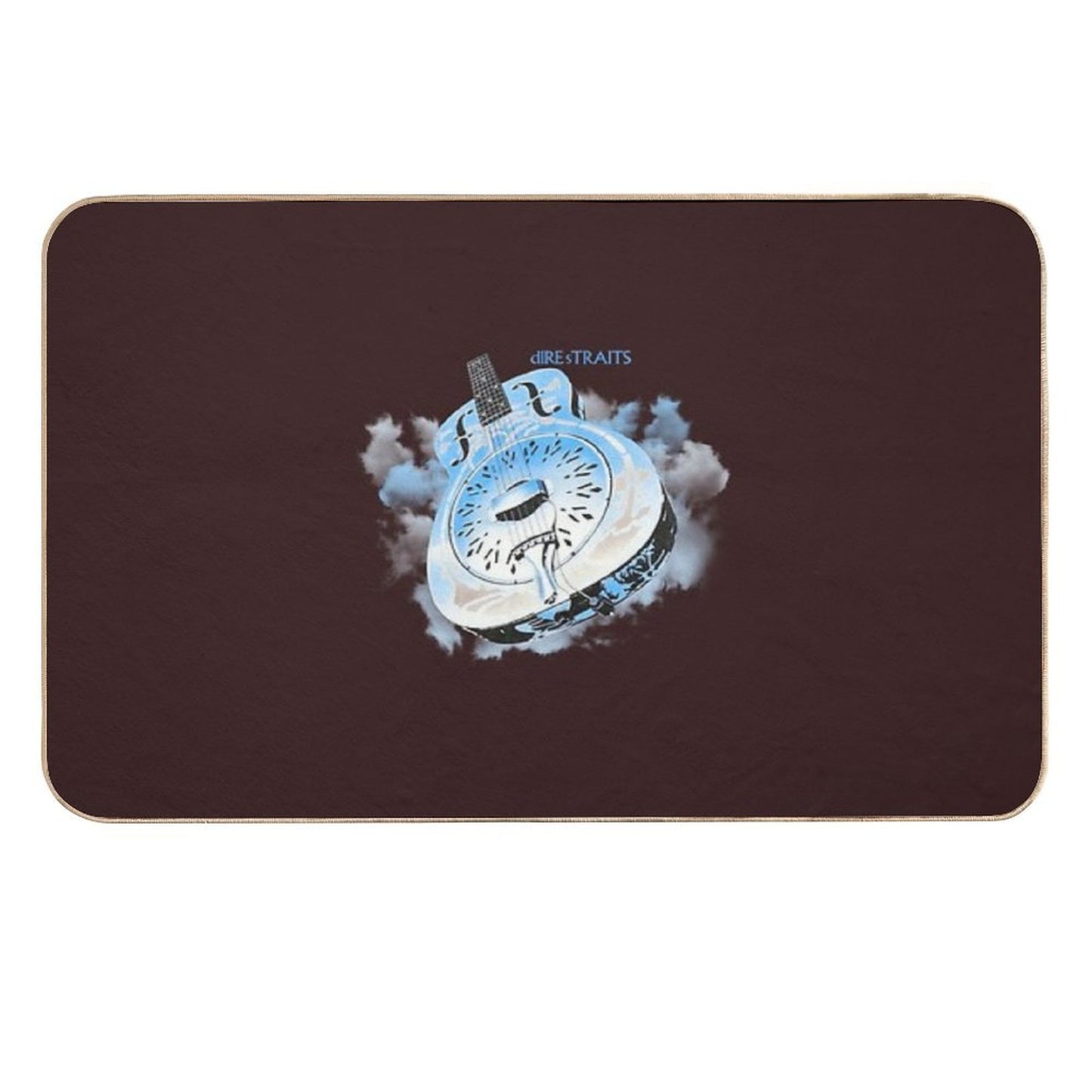 Vintage Dire Straits Brothers In Arms 1985 Tour  Absorbent Bath Mat